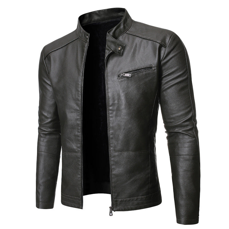 New European And American Men's Motorcycle Leather Jackets