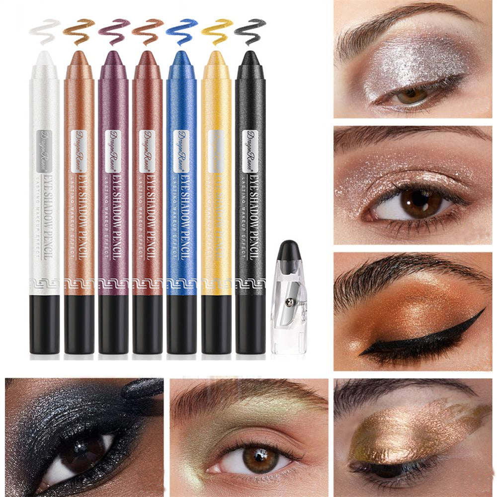 Pearlescent Eyeshadow Pencil tick Eyes Makeup Cosmetics