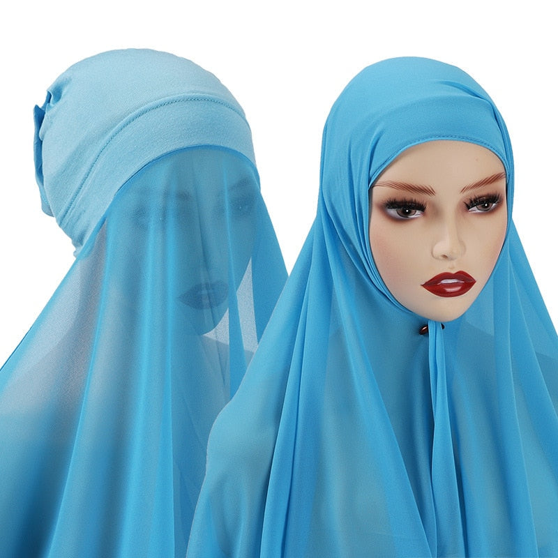 Chiffon Hijab Head Scar