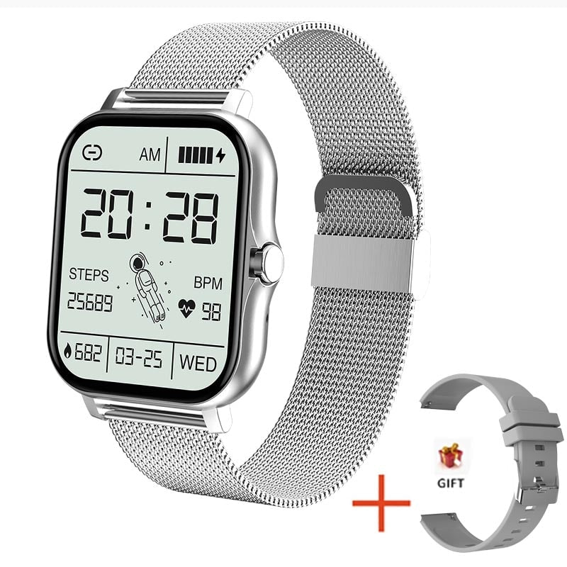LIGE 2023 Smart Watch For Men Women Gift Full Touch Screen Sports Fitness Watches