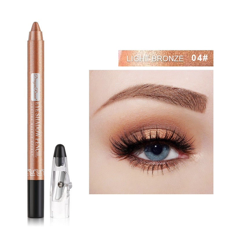 Pearlescent Eyeshadow Pencil tick Eyes Makeup Cosmetics