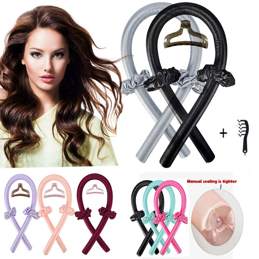 Hair Curlers No Heat Rollers for Short & Long Hair Overnight Curls