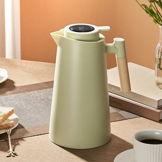 Large Capacity Insulation Kettle One Key Temperature Display Thermos